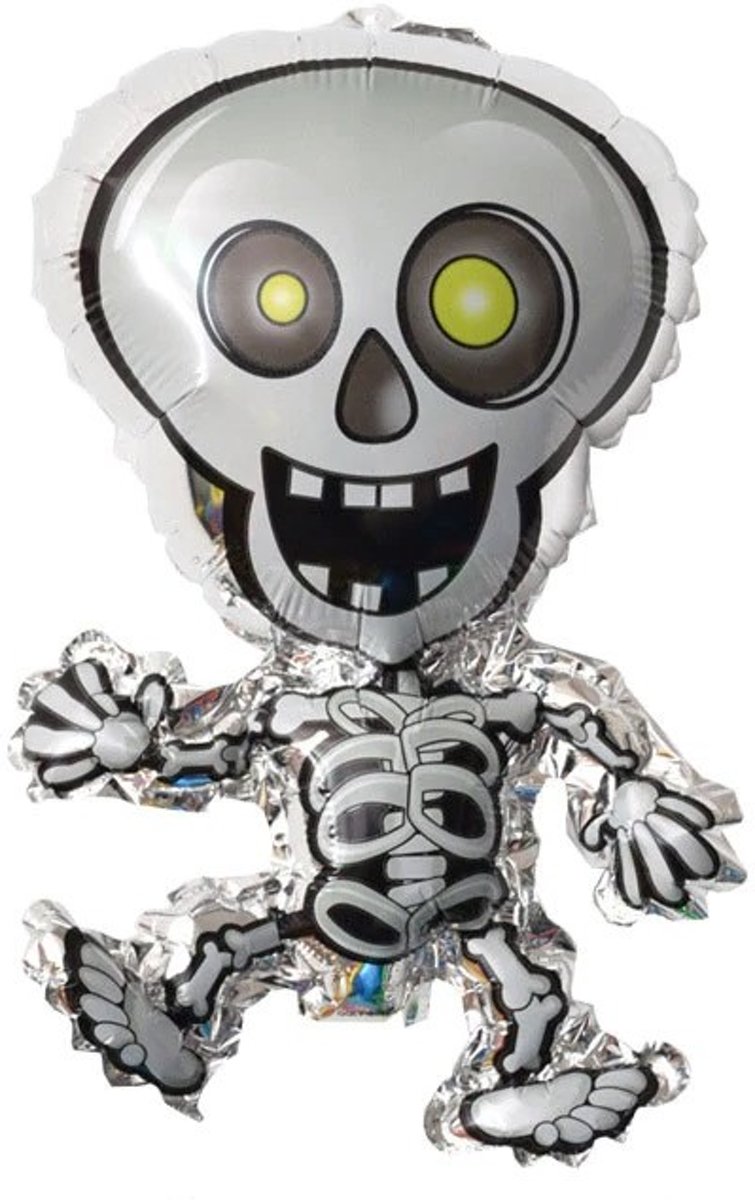 Folieballon Skelet 40 x 23 cm